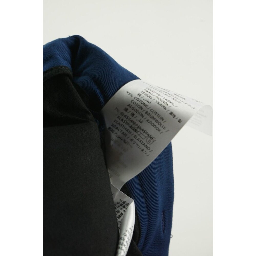 New Gucci Men's 46 US 30 x 28" Blue Side Stripe Technical Equestrian Riding Pant - Picture 15 of 16